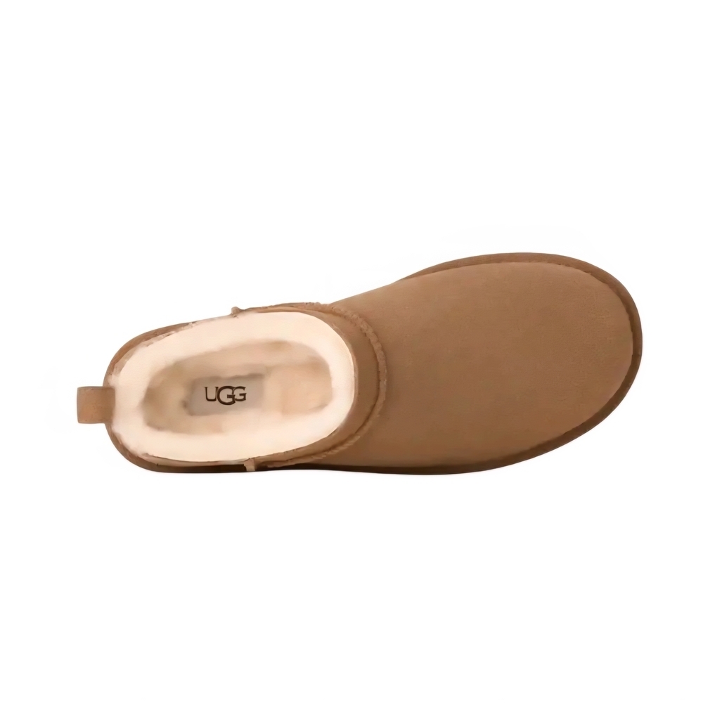 UGG Women's Classic Micro Water - resistant Suede Boots - Chestnut - Picture 6 of 8